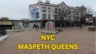 Life in Maspeth Queen New York City Walking Tour [upl. by Nnaed]