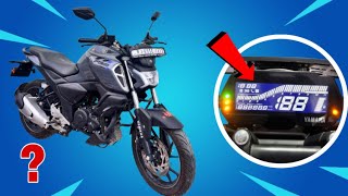 YAMAHA FZS V4  METER CONSOLE HIDDEN FEATURE  NOBODY KNOWS [upl. by Haissem]