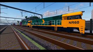 FRN Intermodal departs Stanwell Harbor  Trainways 018 [upl. by Vinay465]