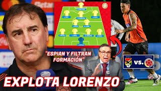 😡LORENZO EXPLOTA x ESPIONAJE de PRENSA BOLIVANA en ENTRENAMIENTOS ¡FILTRAN FORMACIÓN😱 [upl. by Rehpatsirhc699]