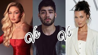 Gigi Hadid Vs Zayn Malik Vs Bella Hadid Lifestyle Comparison 2024 [upl. by Pazit729]