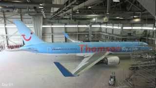 Thomson Airways  Modernising the Airline TimeLapse [upl. by Giliane275]