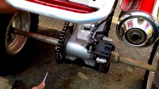 How To Adjust The Chain On A Honda TRX 450R  Tutorial [upl. by Lalaj]