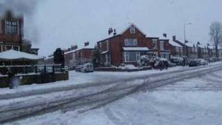 Wigan 5th January 2010 Snow In San Anselmowmv [upl. by Annaesor292]