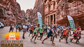 Petra Desert Marathon 2023  Event recap [upl. by Nrehtac]