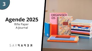 Agende 2025  Parte 3  Rifle Paper AJournal [upl. by Niliac]