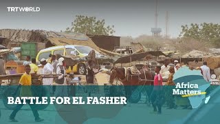 Africa Matters Battle for El Fasher [upl. by Orlan]