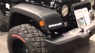 JEEP JK DRL LED lights by ROSTRA Precision Controls 20072014 [upl. by Neumeyer]