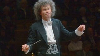 Simon Rattle conducting the Berliner Philharmoniker in 1993 Berlioz Symphonie fantastique [upl. by Ettena]