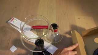 Bodum Pebo vacuum coffee maker unboxing [upl. by Avery]