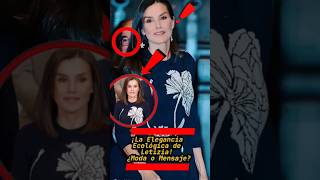 Letizia y Su Vestido Sostenible ¿Moda o Mensaje noticias letizia reinaletizia reyfelipe moda [upl. by Aronle160]