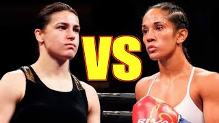 Katie Taylor VS Amanda Serrano La Pelea del Siglo [upl. by Yarezed429]