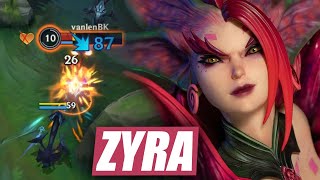 Wild Rift Zyra is Super Annoying in Mid Lane [upl. by Oreste]