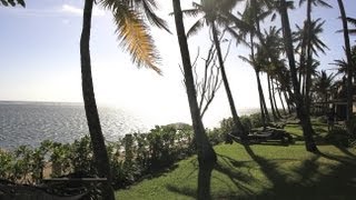 Outrigger on the lagoon Fiji  Beachfront Bure Bungalow [upl. by Eimat346]