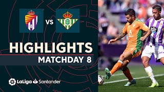 Resumen de Real Valladolid vs Real Betis 00 [upl. by Hynes]