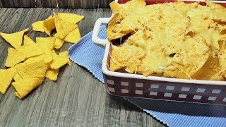 Zapiekane chipsy tortilla Nachos Kasia ze slaska gotuje [upl. by Buschi]