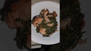 Collard Greens Smoked Turkey Wings Wait For the Suprise awesome food smokedturkey cooking diy [upl. by Kristian]