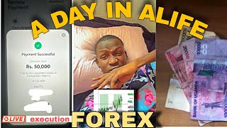 A DAY IN ALIFE OF A TEENAGE FOREX TRADER  LIVE TRADING [upl. by Iggem]