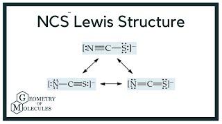 NCS Lewis Structure  How to Draw the Lewis Structure for NCS [upl. by Azilef585]