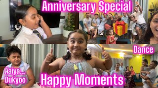 ANNIVERSARY VLOG  OMG 😱 AAROHI AAYAN ko WISH 😱 AARSU FAMILY  Aarohisuhana [upl. by Annocahs]