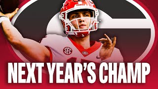 Georgia Football Will Return To The National Championship in 2024  2024 CFB Predictions [upl. by Yeldar]