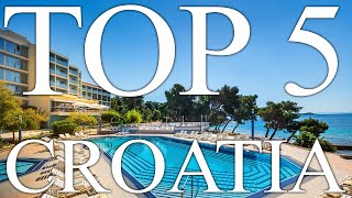 TOP 5 BEST allinclusive resorts in CROATIA 2023 PRICES REVIEWS INCLUDED [upl. by Palua433]