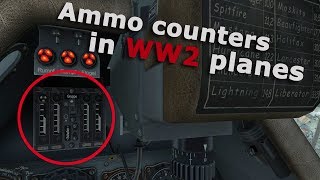 ⚜  Ammo counters in WW2 planes [upl. by Are]