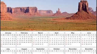 Creating a Calendar with the Calendar Wizard Extension in CorelDRAW X8 [upl. by Bonni698]