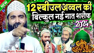 12 Rabi ul avval per nachegi Dhoom  lam Yati nazeeroka ✓ fi nazarin  Aqeel Siddiqui HD voice [upl. by Johns]