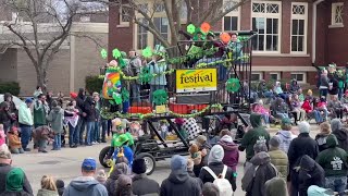 New quotDublinquot holds 40th annual St Patricks Day parade [upl. by Refinaj]