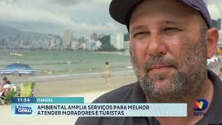 Ambiental amplia serviços para moradores e turista em Itapema [upl. by Ynehpets726]