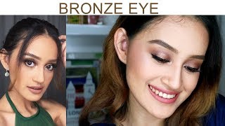 BRONZE EYE  MAKEUP KONDANGAN  Nadya Aqilla [upl. by Yren]