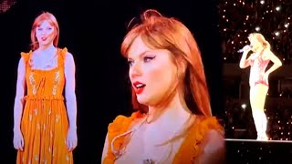 QUEDÓ CON LA BOCA ABIERTA Taylor Swift maravillada con el público argentino [upl. by Nennek737]