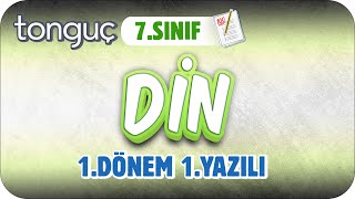 7Sınıf Din 1Dönem 1Yazılıya Hazırlık 📝 2024 [upl. by Ingalls673]