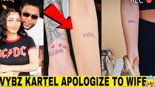 VYBZ KARTEL TATTOO WIFE SIDEM NAME AFTA BOX DUNG TALK BACKLASH FROM FANS 😱 [upl. by Cristiona]