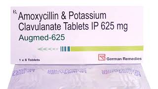 amoxicillin and potassium clavulanate tablet IP 625 mg  Augmed 625 mg Tablet in hindi [upl. by Nyleuqaj]