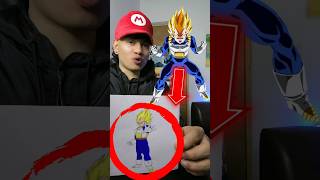 PINTANDO A VEGETA CON LUCES LED shorts [upl. by Submuloc]