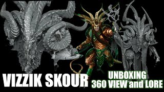 Vizzik Skour Unboxing – Verminlord of the Skaven [upl. by Ealasaid149]