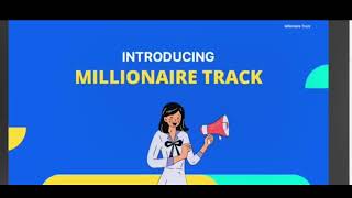 what is millionaire track how to earn money Telugu [upl. by Nylsor]