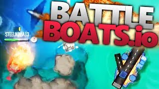 UNLEASH THE BOMBER PLANES BEST BOAT 1010  Battleboatsio Gameplay [upl. by Madelena518]