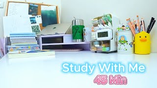 CHỈ CẦN 45 PHÚT ĐỂ CẢI THIỆN BẢN THÂN MỖI NGÀY Study With MePIANO CHILL29102024 [upl. by Howe]