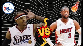 Allen Iverson vs Dwyane Wade 2005 [upl. by Lacy]