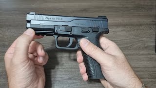 Pistola Tisas Zigana PX9 9mm  Alternativa as Armas Nacionais  Português Brasil [upl. by Ennaehr]