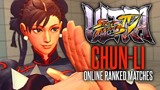 ChunLi  Street Fighter 4  Online Ranked  ft eba187x Fayan CL AliAloAlexikon kitam0n etc [upl. by Atinniuq]