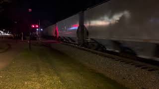 Csx grain train coming through Waxhaw NC with Csx 4730 leading [upl. by Conlon]