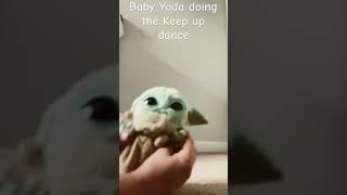 Baby Yoda is just dancing music artist hiphop dance babyyoda funny yoda yodastarwars [upl. by Atinram154]