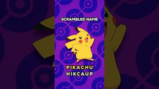 Name The Pokemon Scrambled Up pokemon pokemontrivia pokemoncommunity [upl. by Jule120]