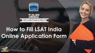 LSAT India Online Application Form 2022  Complete Registration Process [upl. by Yentrok]