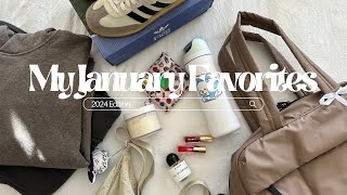 January 2024 Favorites  Beauty  Travel amp Lifestyle  Sneakers amp Fashion [upl. by Oremar]