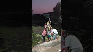 kali thakur visarjan shorts trending viral kali thakur visarjan 2024 kali thakur visarjan video [upl. by Donetta161]